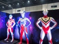 Life size of Ultraman Ginga, Gaia and zero model is a Japanese television series produced by Tsuburaya Productions.